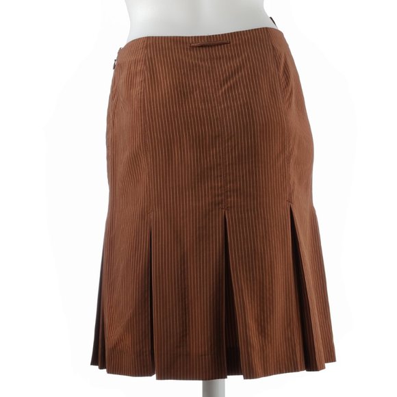 Jean-Paul GAULTIER FEMME Brown Skirt sz 40 - Picture 4 of 11